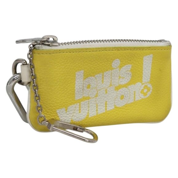 LOUIS VUITTON Everyday LV Pochette Cles Coin Purse Yellow - Picture 2 of 15